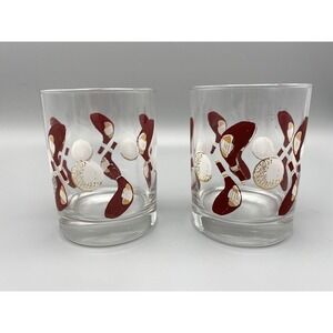 2 MCM Low Ball‎ Tumblers Golf Theme